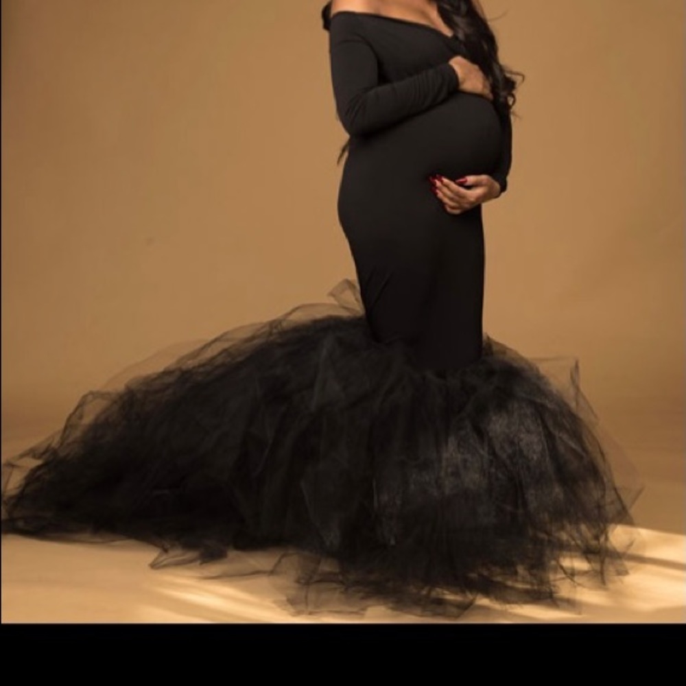 Black Matetnity Dress